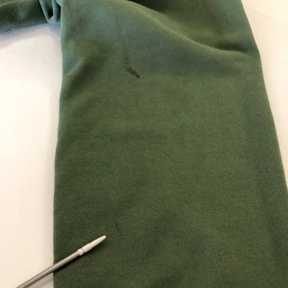 Uniqlo Peanuts Snoopy Joe Cool Crew Neck Sweatshirt Green Pullover Raglan Size S - Picture 16 of 16